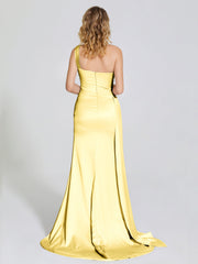 Sexy Soft Satin Party Dresses