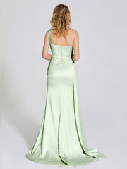 Sexy Soft Satin Party Dresses
