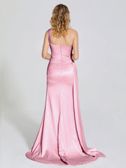 Sexy Soft Satin Party Dresses