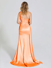 Sexy Soft Satin Party Dresses