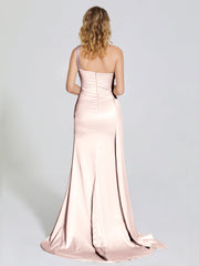Sexy Soft Satin Party Dresses