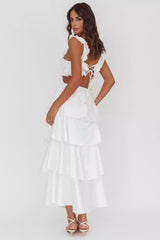 Eye catching hollow waist design with back strap lining Prom Dresses