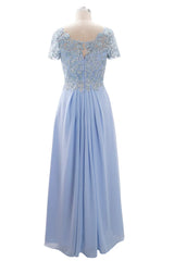 Short Sleeve Lace Mother of the Bride Dresses