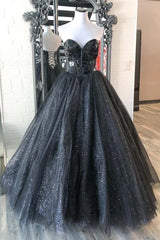Sweetheart Sky Blue Mirror Sequin A-Line Prom Dress