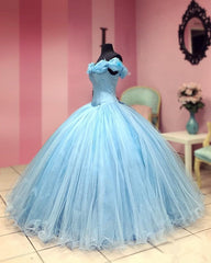 Fairytale Style Off The Shoulder Princess Ball Gowns Quinceanera Dresses
