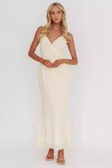 Gorgeous lining, sloping collar, adjustable shoulder straps, waist pleats, side zippers Prom Dresses
