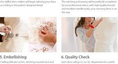 Elegant A-Line Wedding Dresses with Sweetheart Neckline and High Split