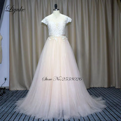 Liyuke Shining Symmetrical Lace Sweetheart Mermaid Wedding Dress