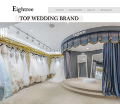 Elegant A-Line Wedding Dresses with Sweetheart Neckline and High Split