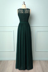 Lace Long Bridesmaid Dress