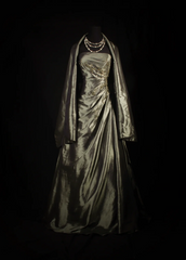 Strapless Satin Beaded Prom Dress Formal Party Dress Long Evening Gown
