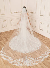 Off The Shoulder Lace Mermaid Wedding Dress Floor Length Elegant Beautiful