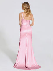 Gorgeous Soft Satin Party Dresses