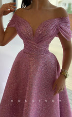 L0947 - Ornate Fully Sequined Deep V-Neck Draw Back Evening Party Prom Dress