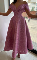 L0947 - Ornate Fully Sequined Deep V-Neck Draw Back Evening Party Prom Dress