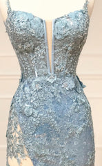 L1182 - Fully Sequined Lace Embroidered Plunging Illusion With Train And Slit Evening Party Prom Formal Dress