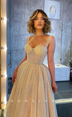 L1228 - Sweet Glitter Illusion Princess Party Formal Evening Prom Dress