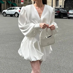 Weitese Formal Wear Dresses Lantern Long Sleeve Ball Gown Dress Wedding Dress Prom Dress Shops