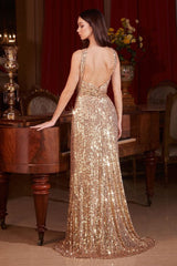 Luxe Gown - Emerald
