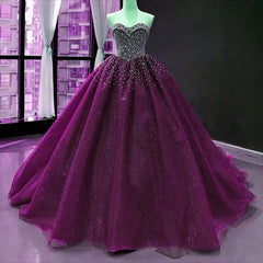 Luxury 2024 Crystals Black Wedding Dresses Gothic Sweetheart Tulle Quince Dress