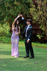 Chic Purple Backless Mermaid Prom Dress Long Evening Dress SH1085