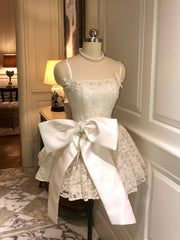 Cute Spaghetti Straps Butterfly Pearl Embroidery Pleated Sweet 16 Dress Birthday Party Dress HZ0319