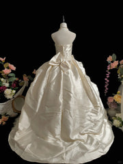 Gorgeous Strapless Rhinestone Crystal Pleated Tiered Tulle Ball Gown Sweet 16 Dress Birthday Party Dress Prom Dress HZ0319