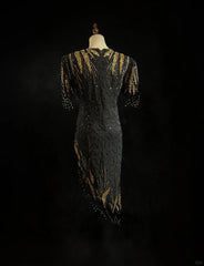 Gorgeous Beading Sequins Asymmetrical Hem Shiny Prom Dress Evening Dress Birthday Party Dress HZ0319