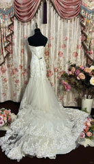 Elegant Prom Dress Strapless Mermaid Long Prom Gown Evening Dress Party Dress Gala Dress HZ0319
