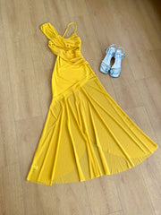 Stunning Prom Dress Asymmetrical Straps Pleated Prom Dress Evening Dress Party Dress HZ0319