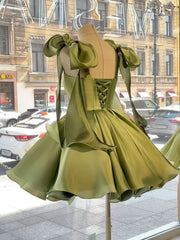 Sweet Homecoming Dress Spaghetti Straps Pleated Evening Dresses Birthday Party Dress Short Prom Gown HZ0319