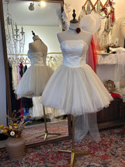 Cute Homecoming Dress Strapless Short Prom Dress Birthday Party Dress HZ0319