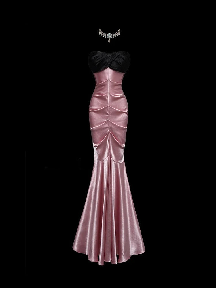 Stunning Prom Dress Sweetheart Pleated Mermaid Gala Dress Evening Dress Birthday Party Dress HZ0319