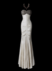 Gorgeous Prom Dress Sweetheart Pleated Mermaid Party Dress Evening Dress Gala Dress HZ0319