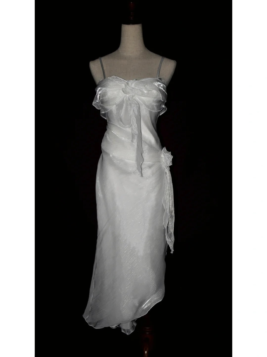 Elegant Prom Dress Spaghetti Straps Pleated Birthday Party Dress Evening Dress Gala Dress HZ0319