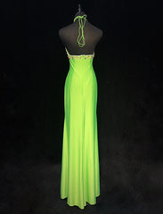 Stunning Prom Dress Halter Beading Evening Dress Gala Dress Party Dress HZ0319