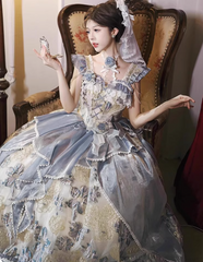 Gorgeous Prom Dress Off Shoulder Pleated Ball Gown Birthday Party Dress Evening Dress 16th Dress HZ0319