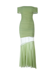 Pretty Summer Dress Off Shoulder Pleated Women Dress Vacation Seaside Date Dress Party Dress HZ0319