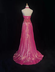 Shiny Prom Dress V-neck Pleated Crystal Long Evening Dresses Gala Dress Party Dresss HZ0319