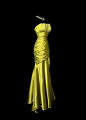 Stunning Prom Dress Strapless Pleated Long Prom Dress Mermaid Evening Dress Birthday Party Dress HZ0319