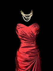 Charming Prom Dress A Line Sweetheart Pleated Long Prom Dress Birthday Party Dress HZ0319