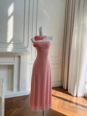 Popular Prom Dress A Line Strapless Pleated Birthday Party Outfits HZ0319
