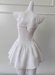 New Arrival Homecoming Dress Strapless Pleated Birthday Party Dress Short Prom Dress HZ0319
