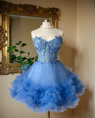 Newest Homecoming Dress Sweetheart Pleated Tulle Short Prom Dress 18th Outfits Birthday Party Dress HZ0319