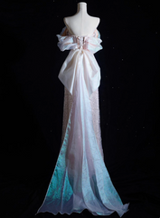 Luxury Prom Dress Off Shoulder Evening Dress Gala Dress Birthday Dress HZ0319