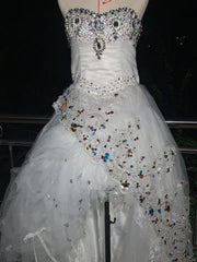 New Design Prom Dress Sweetheart Tulle Evening Dress Birthday Party Outfits Ball Gown HZ0319
