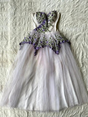 Beauty Prom Dress Sweetheart Floral Tulle Evening Dress Gala Dress Sweet 16 Outfits HZ0319