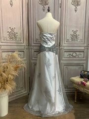 Elegant Prom Dress A Line Strapless Prom Dress Evening Dress Birthday Party Outfits HZ0319