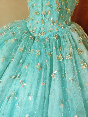 Sweet Prom Dress Crew Neck Tulle Pleated Ball Gown Evening Dress Sweet 16 Dress Birthday Party Outfits HZ0319