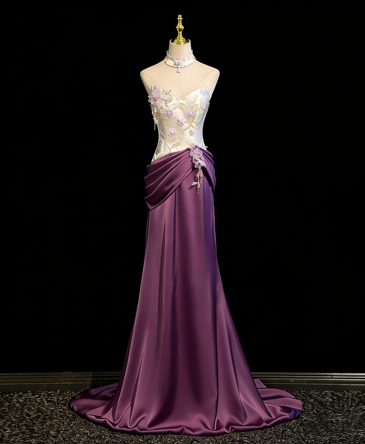 Elegant Prom Dress Sweetheart Pleated Gala Dress Evening Dress HZ0319